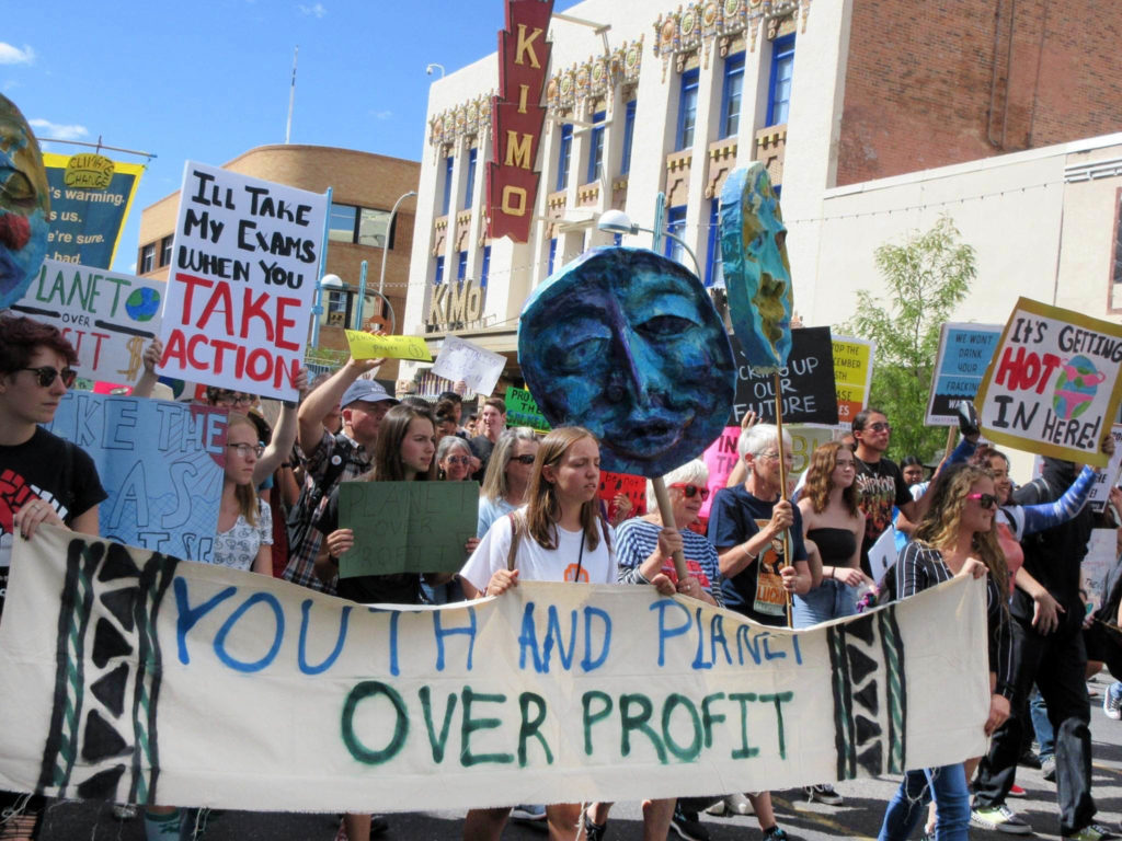 Student Climate Strike, Albuquerque, NM, 2019